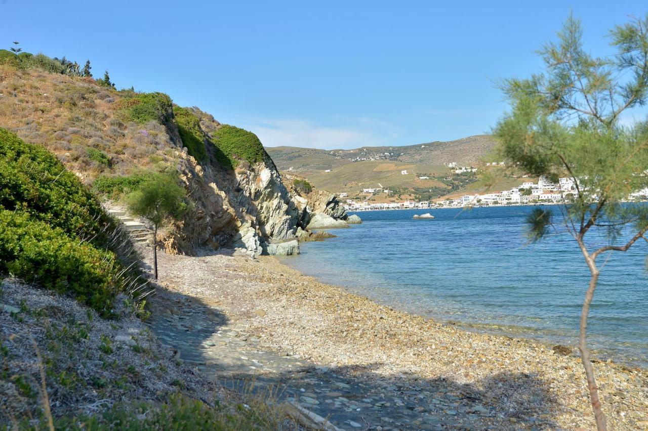 Andros Homes Sea Side Apartment & Studio Gavrio Bagian luar foto